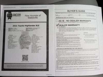 2021 Toyota Highlander XLE