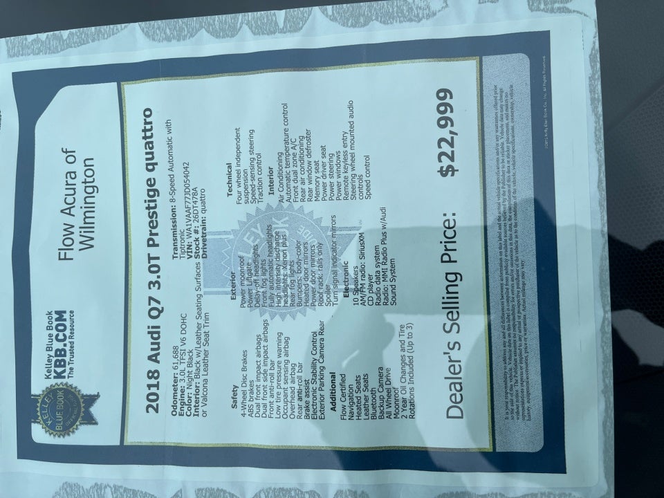 2018 Audi Q7 3.0T Premium