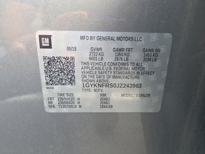 2018 Cadillac XT5 Premium Luxury