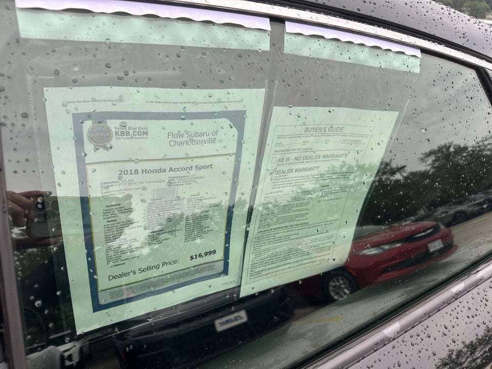 2018 Honda Accord Sport