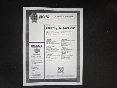 2025 Toyota RAV4 XLE
