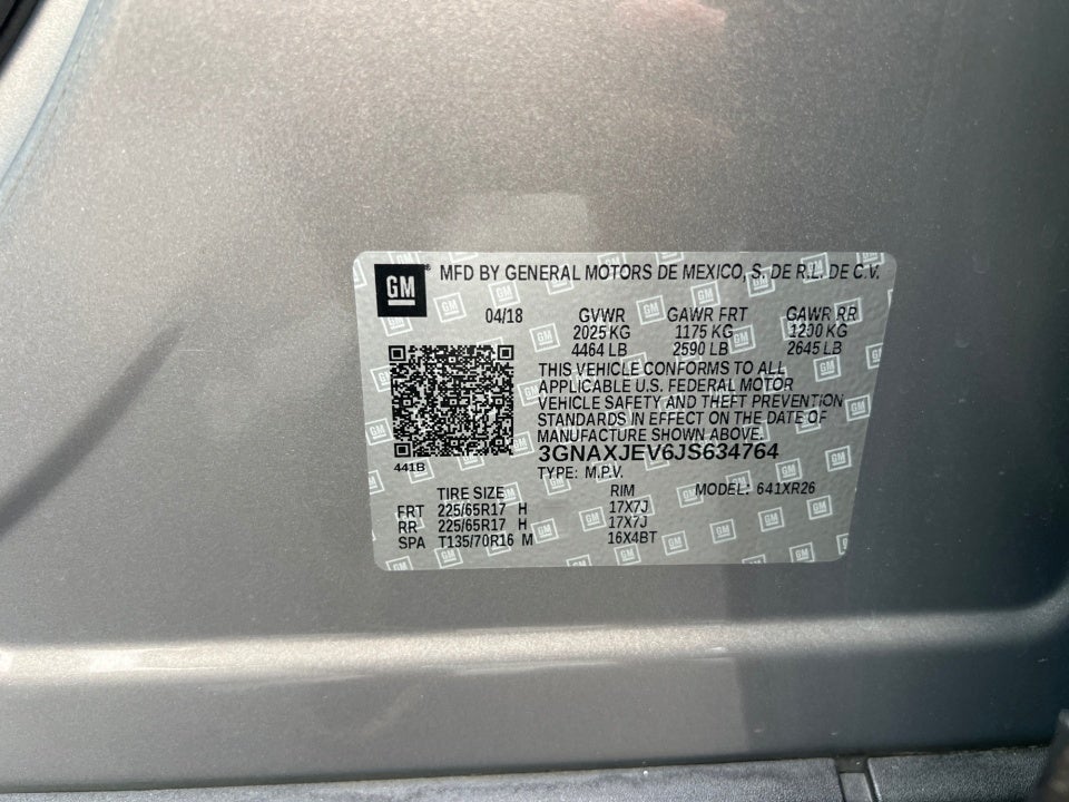 2018 Chevrolet Equinox LT