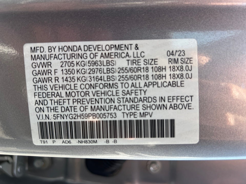 2023 Honda Pilot EX-L 7 Passenger