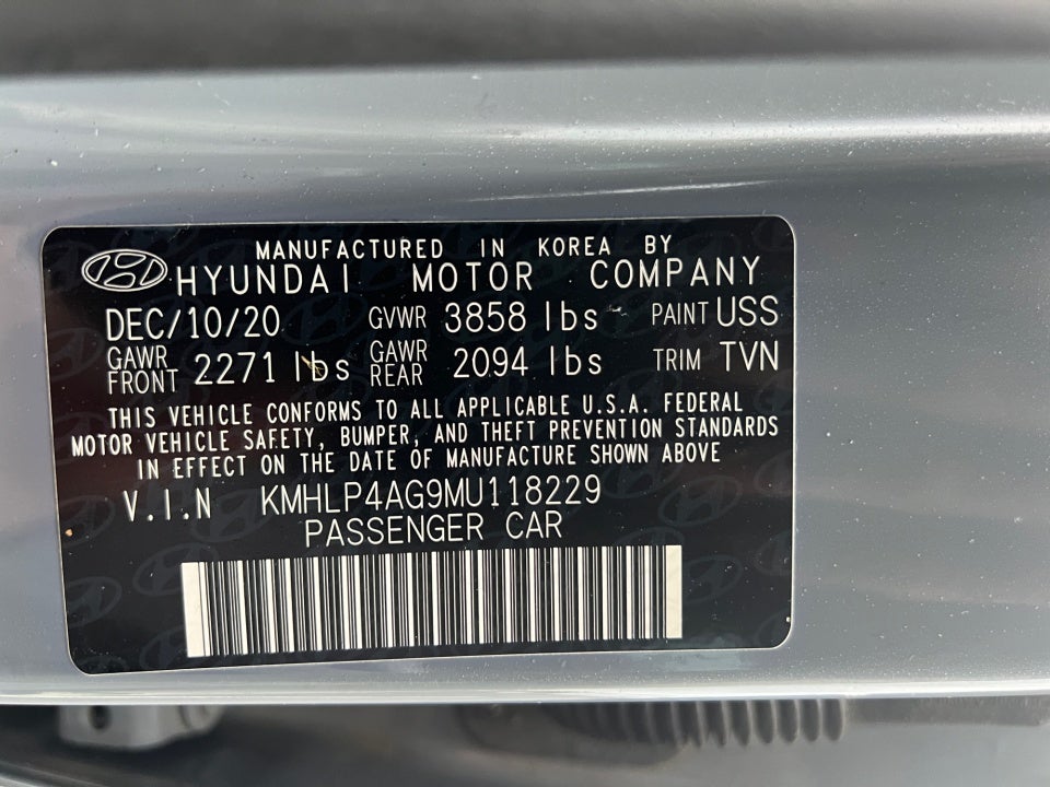 2021 Hyundai Elantra Limited