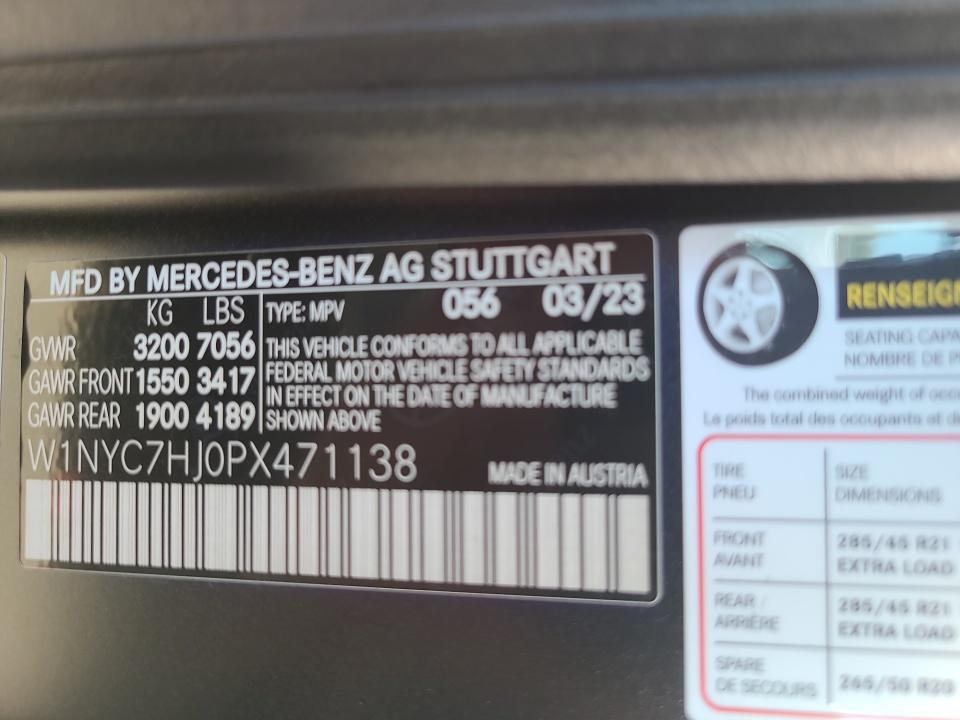 2023 Mercedes-Benz AMG® G 63 AMG® G 63