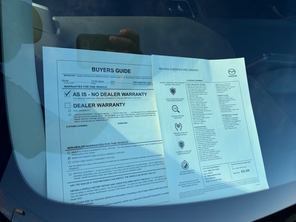 2025 Mazda Mazda CX-50 Hybrid Preferred Package