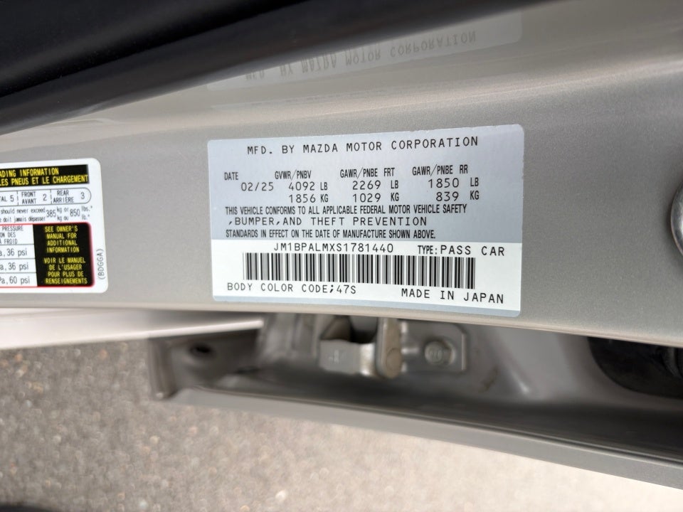 2025 Mazda Mazda3 Hatchback 2.5 S Preferred