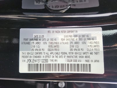 2025 Mazda Mazda CX-70 Plug-In Hybrid Premium Plus AWD