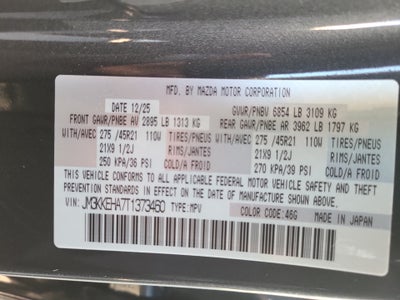 2026 Mazda Mazda CX-90 PHEV Premium Plus