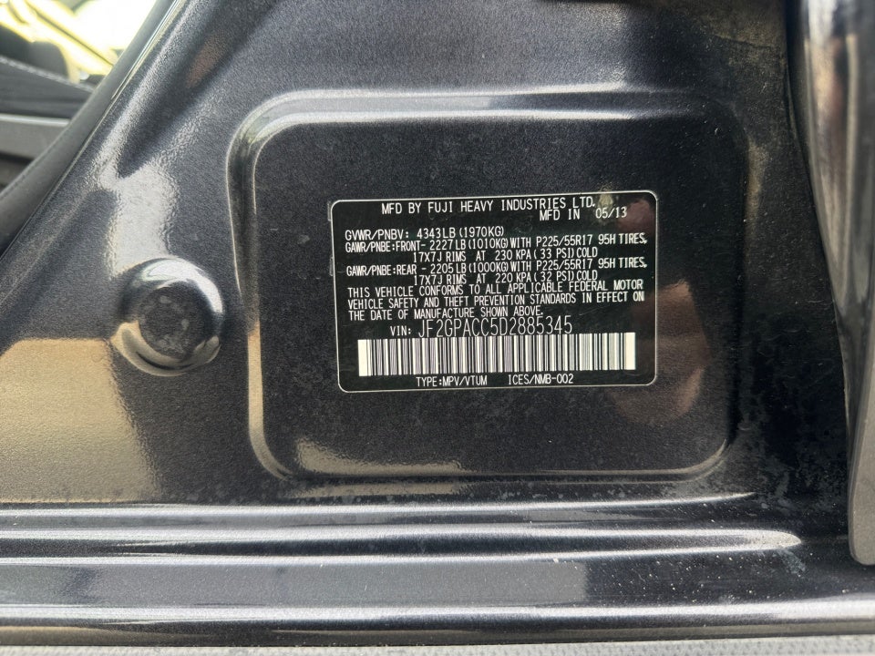 2013 Subaru XV Crosstrek 2.0i Premium