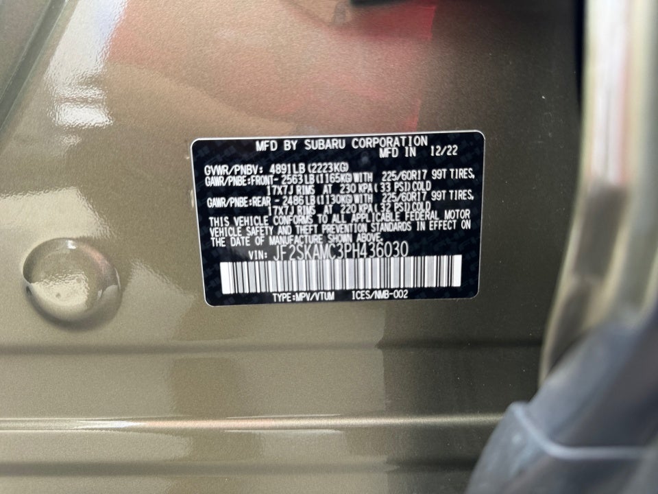 2023 Subaru Forester Wilderness