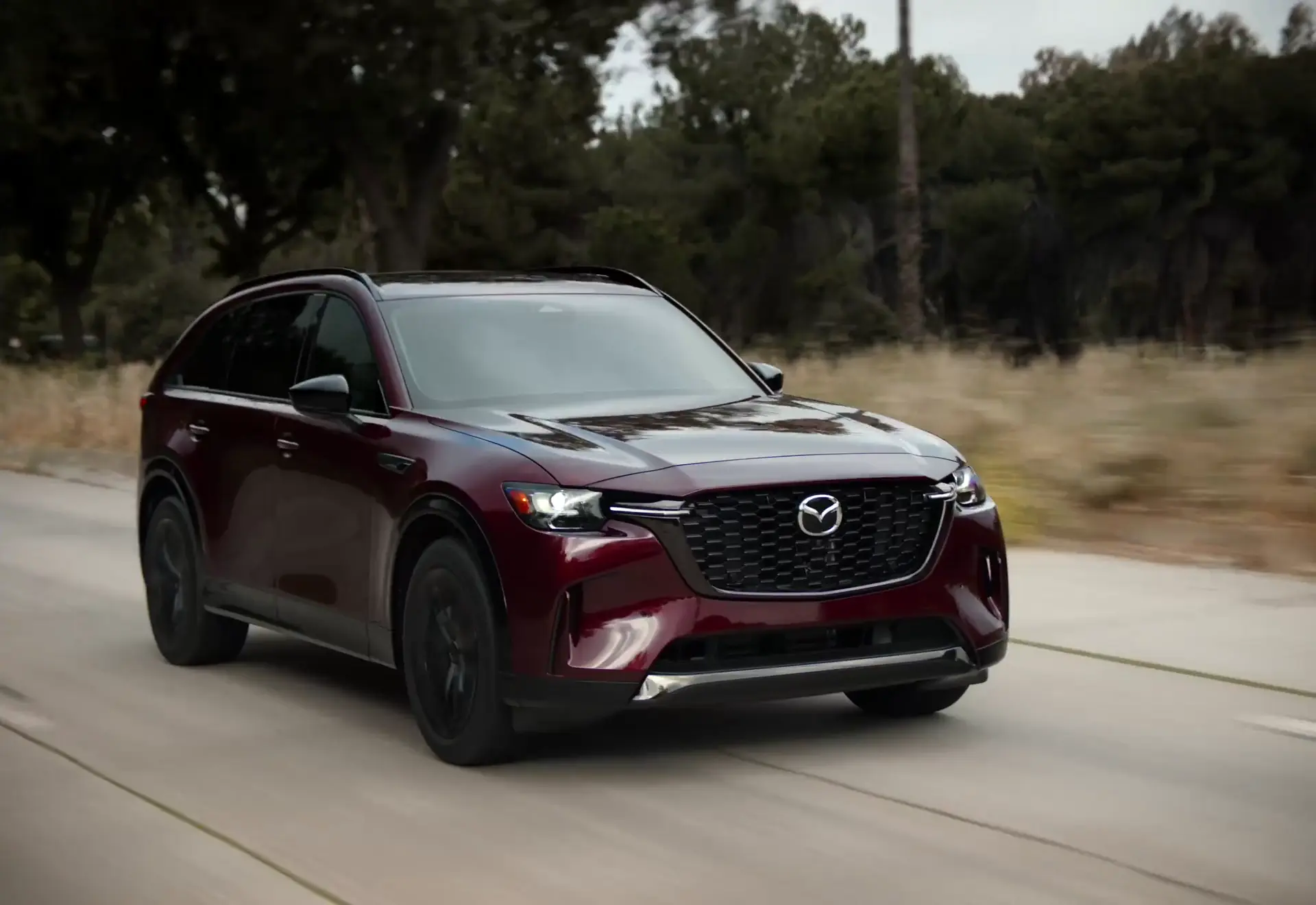 2027 Mazda CX-90 driving | Flow Mazda of Charlottesville in Charlottesville VA