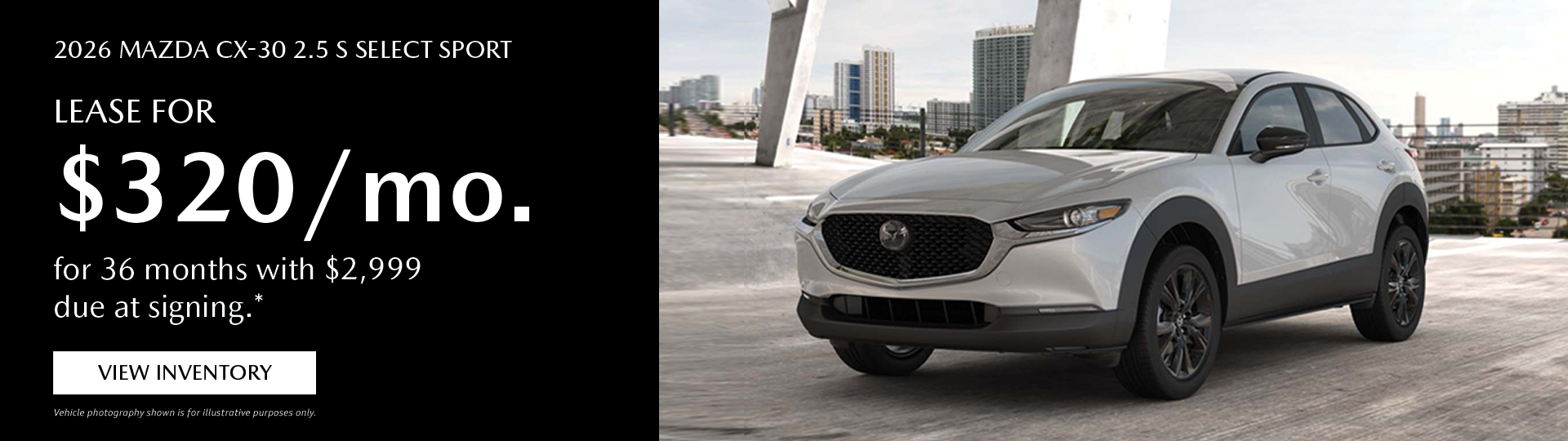 2026 Mazda CX-30 2.5 S Select Sport