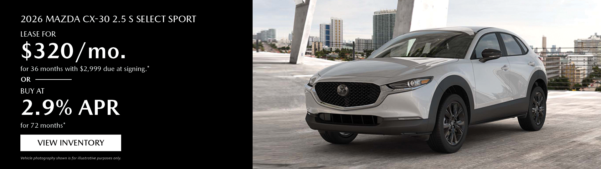 2026 Mazda CX-30 2.5 S Select Sport