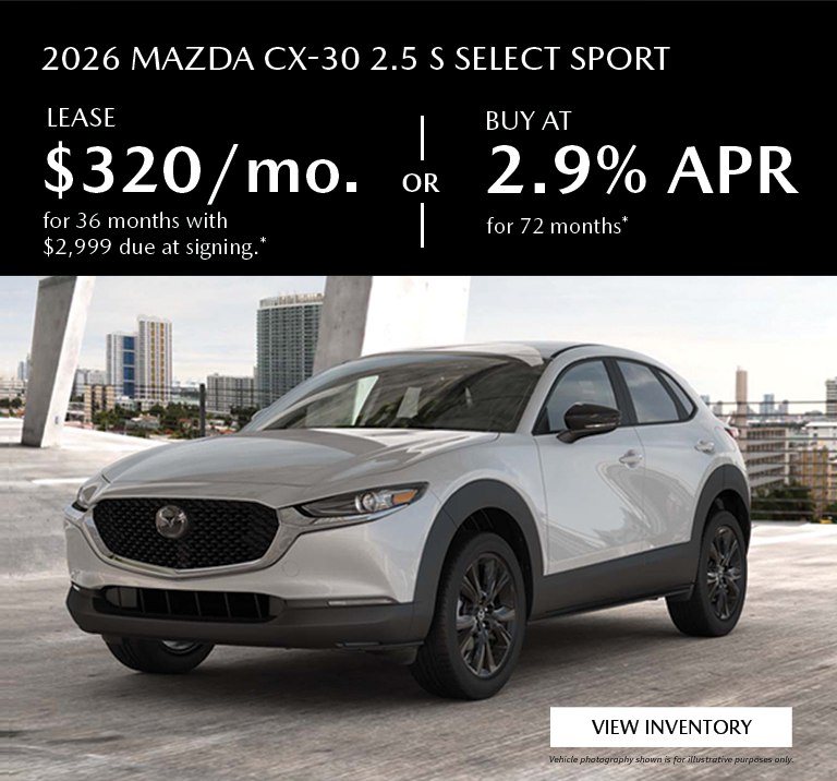 2026 Mazda CX-30 2.5 S Select Sport