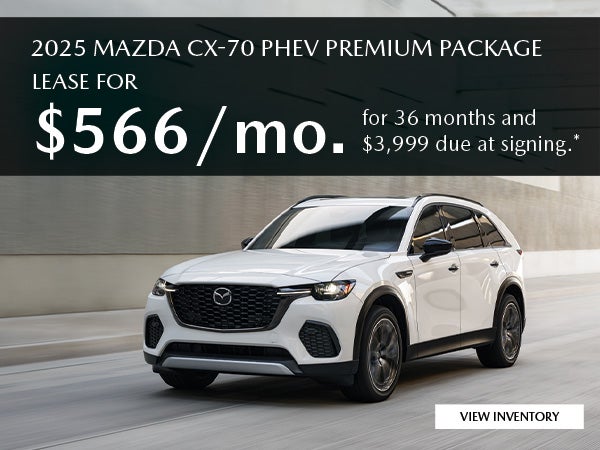 2025 Mazda CX-70 PHEV Premium Package