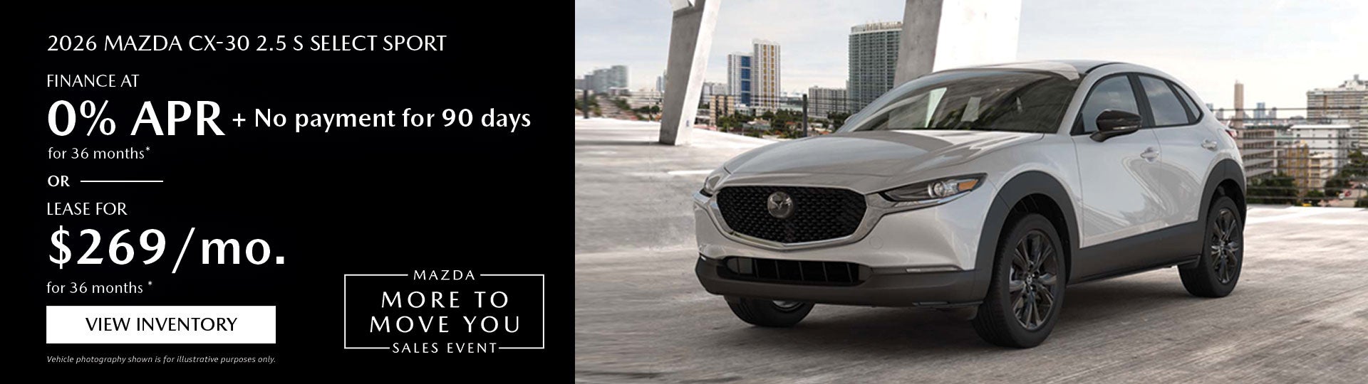 2026 Mazda CX-30 2.5 S Select Sport