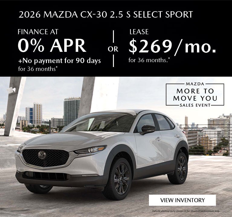 2026 Mazda CX-30 2.5 S Select Sport