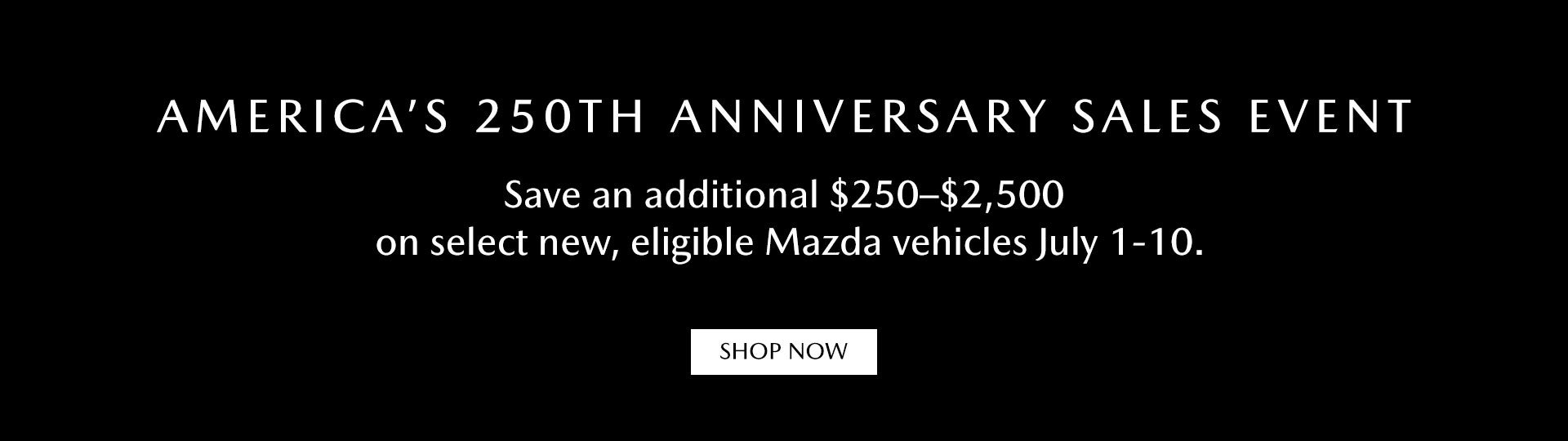 250th Anniversary Event
