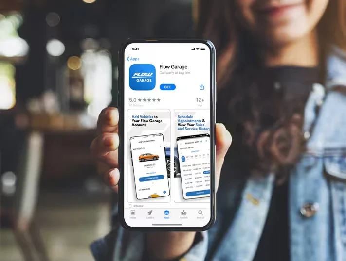 Flow app in the app store