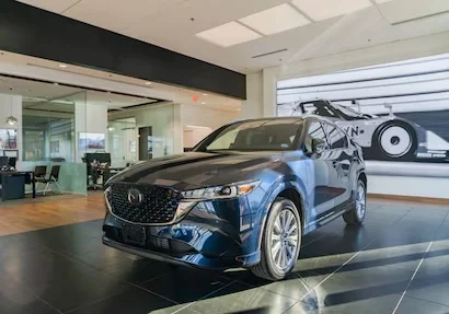 Flow Mazda of Charlottesville Showcase room